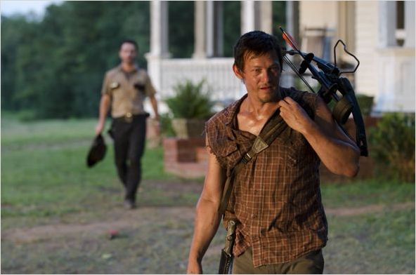 Photo Andrew Lincoln, Norman Reedus