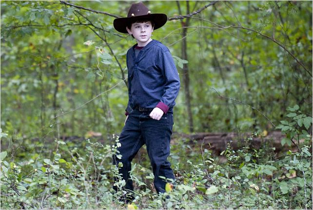 The Walking Dead : photo Chandler Riggs