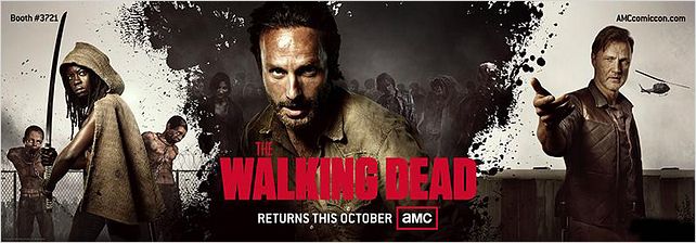 Photo Andrew Lincoln, Danai Gurira, David Morrissey
