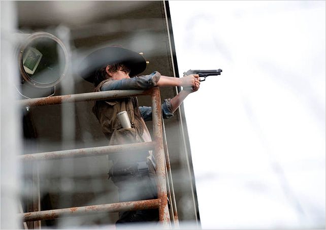 The Walking Dead : photo Chandler Riggs