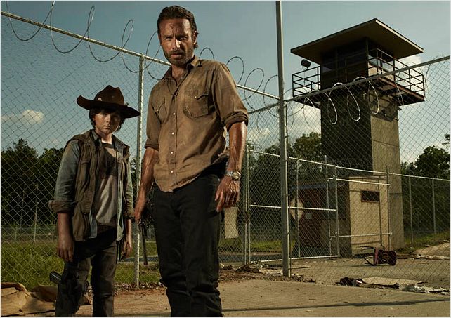 Photo Andrew Lincoln, Chandler Riggs