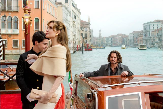 The Tourist : photo Angelina Jolie, Florian Henckel von Donnersmarck, Johnny Depp