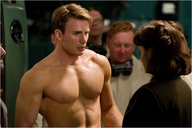 Captain America : First Avenger : photo Chris Evans, Joe Johnston