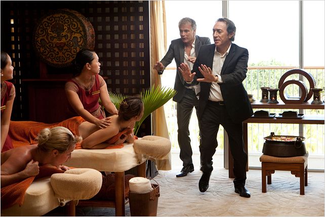 Le Marquis : photo Dominique Farrugia, Franck Dubosc, Richard Berry