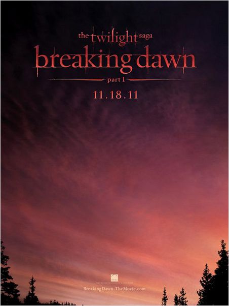 Twilight - Chapitre 4 : Révélation 1ère partie : affiche