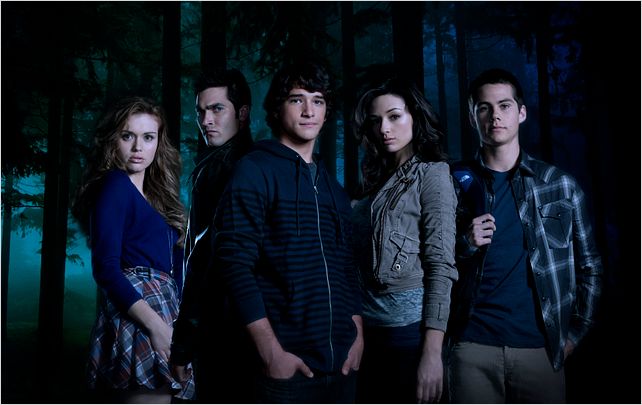Teen Wolf : Photo Crystal Reed, Dylan O'Brien, Holland Roden, Tyler Hoechlin, Tyler Posey