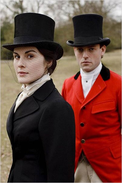 Downton Abbey : photo Brendan Patricks, Michelle Dockery