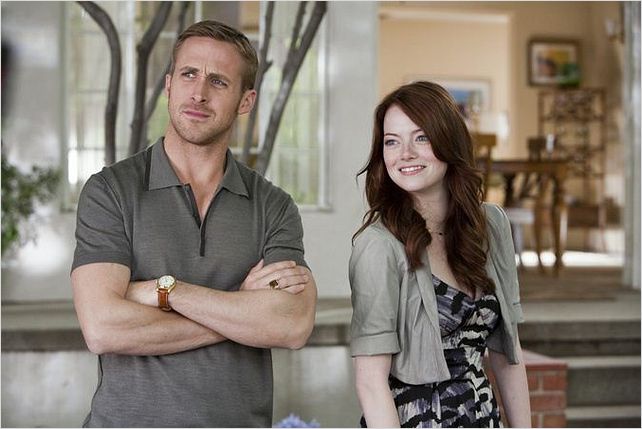 Crazy, Stupid, Love : photo Emma Stone, Ryan Gosling
