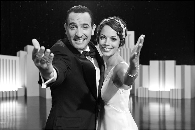 The Artist : photo Bérénice Bejo, Jean Dujardin, Michel Hazanavicius
