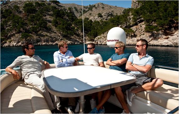 Photo Ben Chaplin, John Simm, Marc Warren, Max Beesley, Philip Glenister