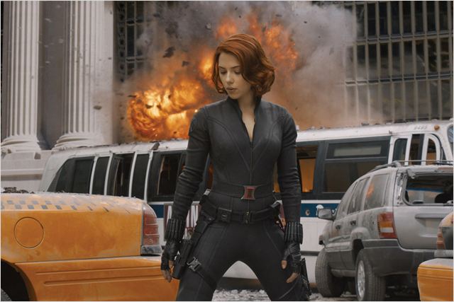Avengers : Photo Joss Whedon, Scarlett Johansson