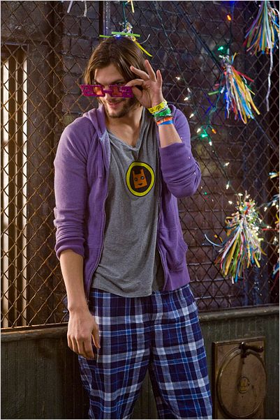 Happy New Year : photo Ashton Kutcher, Garry Marshall