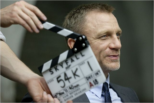 Skyfall : photo Daniel Craig