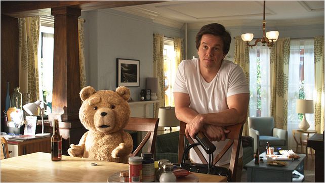 Ted : Photo Mark Wahlberg, Seth MacFarlane