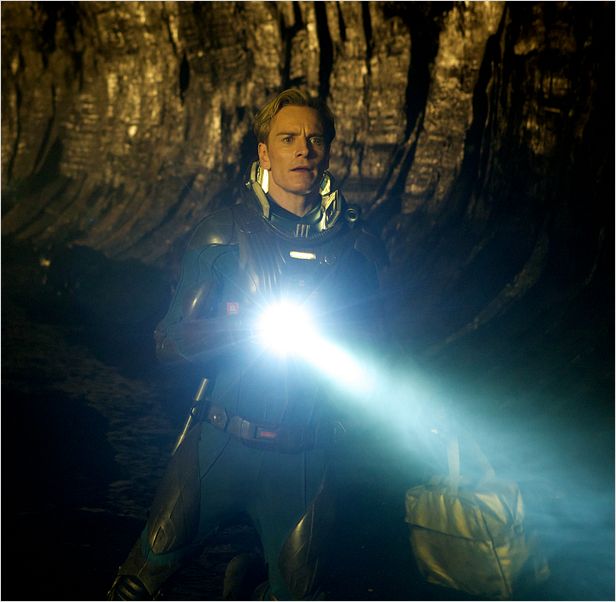 Prometheus : photo Michael Fassbender