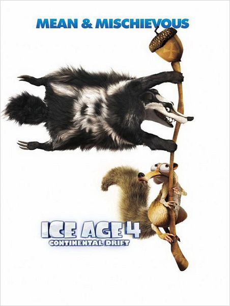 L'Âge de glace : La dérive des continents : affiche