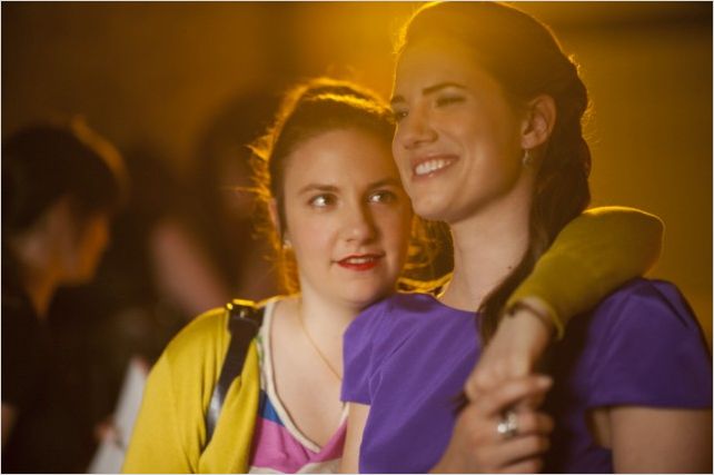 Girls : photo Allison Williams, Lena Dunham