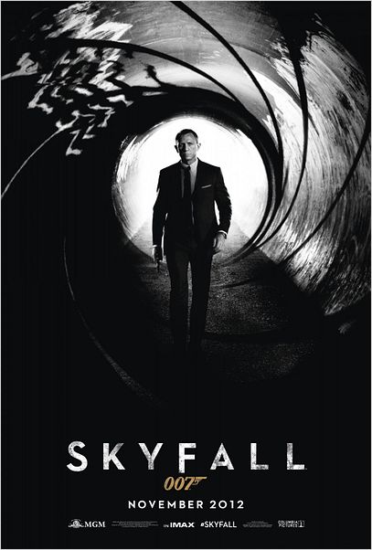 Skyfall : affiche Daniel Craig