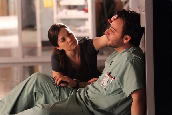Saving Hope : photo Erica Durance, Salvatore Antonio