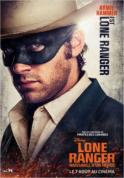 Lone ranger : affiche