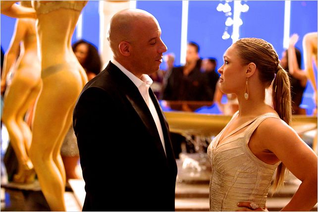 Fast & Furious 7 : Photo Ronda Rousey, Vin Diesel