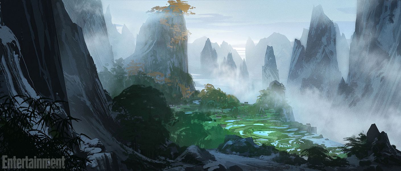 Kung Fu Panda 3 : les concept arts