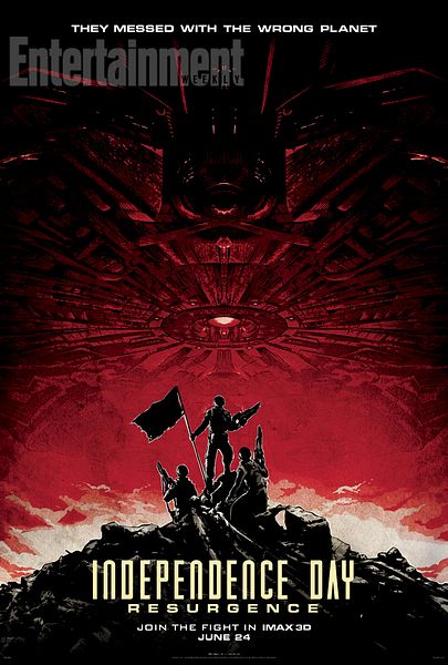 L'affiche IMAX d'Independence Day - Ressurgence