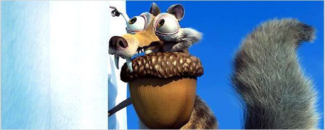 Scrat entre au musée Grévin !
