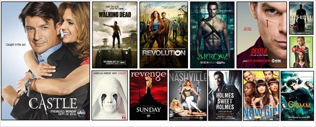 Découvrez les affiches des séries de la saison 2012/2013