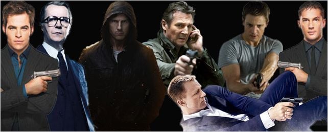 2012 : les tops des espions au cinéma !