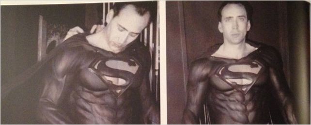 Nicolas Cage est Superman… [PHOTO]