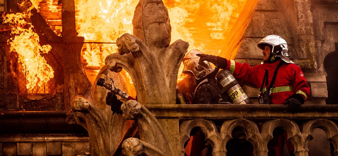 Photo du film Notre-Dame brûle