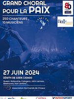 poster de Grand choral pour la paix