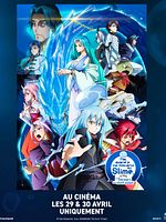 poster de Moi, quand je me réincarne en Slime, le film : les larmes de la mer azur