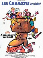 poster de Les Charlots en folie : à nous quatre cardinal !