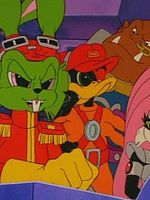 poster de Bucky O'Hare... contre les Krapos!