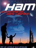 poster de Ham, un chimpanzé dans l'espace