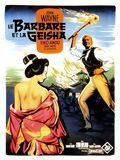 poster de Le Barbare et la geisha