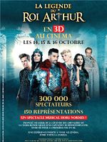 poster de La Légende du roi Arthur en 3D