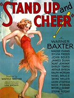 poster de Stand Up and Cheer !