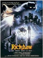 poster de Rickshaw, une ombre dans la nuit