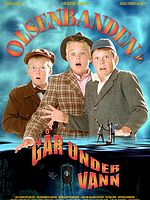 poster de Olsen et sa bande et le tresor du sous-marin