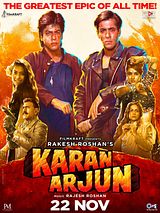 Affiche de Karan Arjun, film à voir en streaming sur Pygargue
