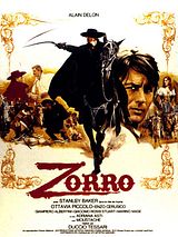Affiche de Zorro, film à voir en streaming sur Pygargue