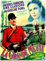 Affiche de La Grande meute, film à voir en streaming sur Pygargue