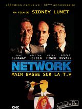 poster du film Network, main basse sur la télévision