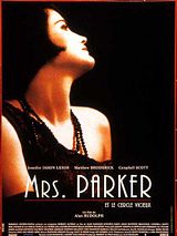 Affiche de Mrs. Parker et le cercle vicieux, film à voir en streaming sur Pygargue