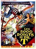 Affiche de Les 5000 doigts du Dr T., film à voir en streaming sur Pygargue