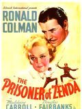 Affiche de Le Prisonnier de Zenda, film à voir en streaming sur Pygargue