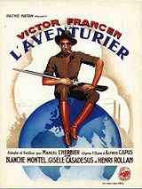 Affiche de L'Aventurier, film à voir en streaming sur Pygargue